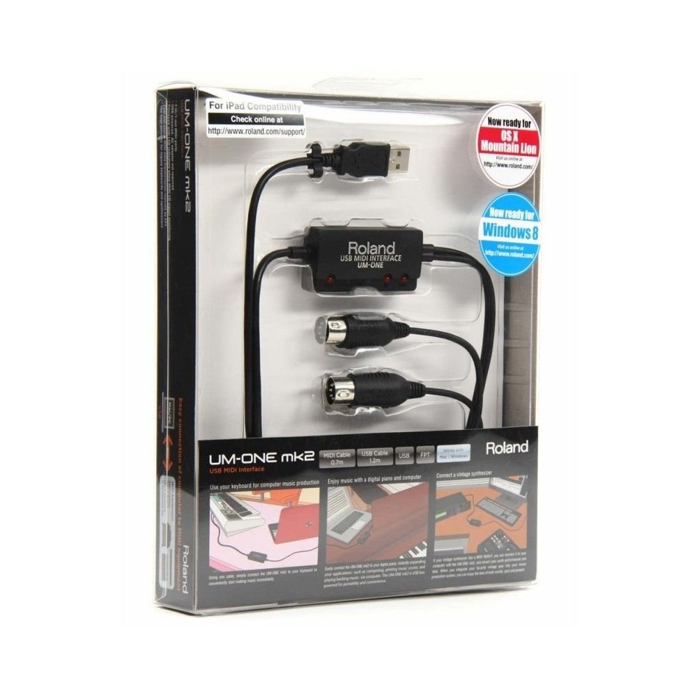 Jual Roland UM ONE MK2 USB MIDI Interface FREE Ongkir